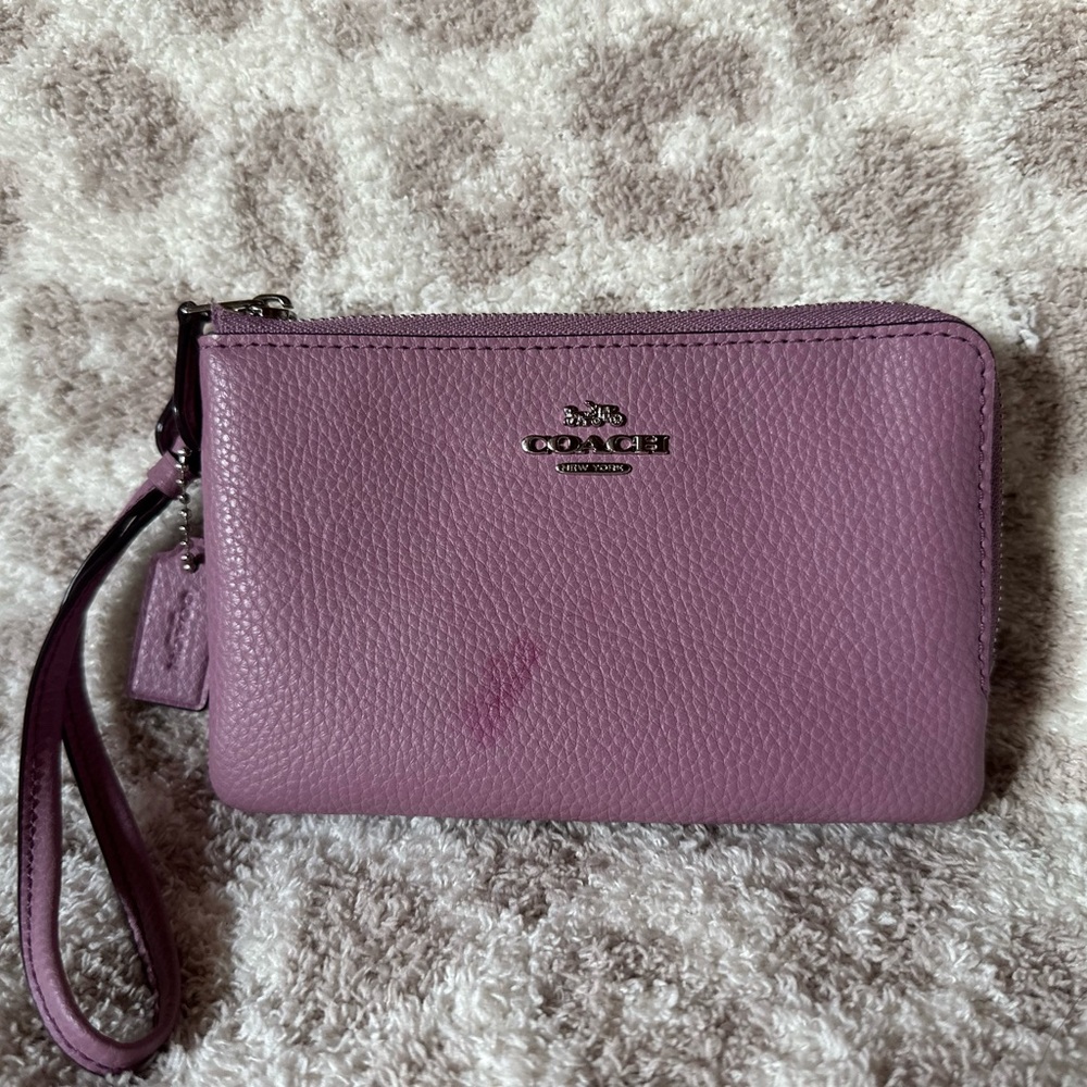 Lilac Coach Wallet
